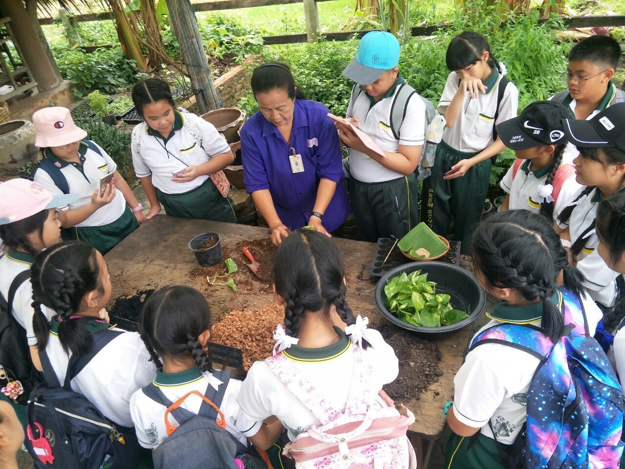 Tuesday 6th of August 2019 At 07:30-16.00  , 120  fifth grade students went on a field trip at  Samparn  Riverside /Wax museum ,Nakornpathom Province